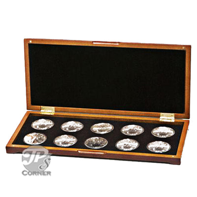 PC-6 Wood Coin Presentation Case