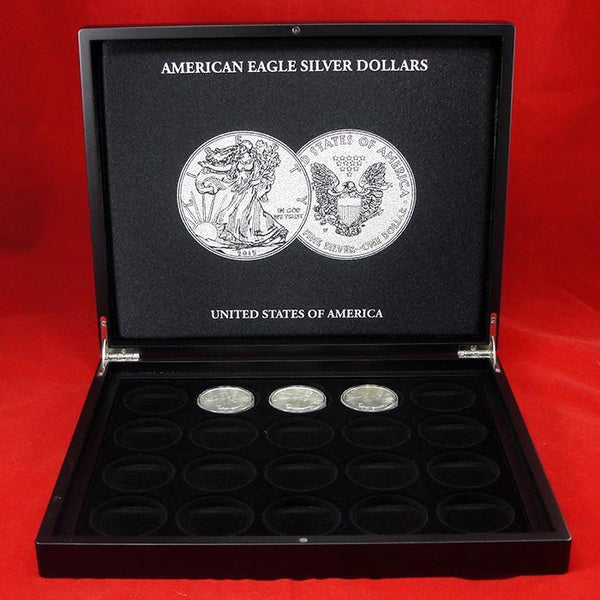 1 oz. Coin Display Cases Silver Eagles, Dollars & More JP's