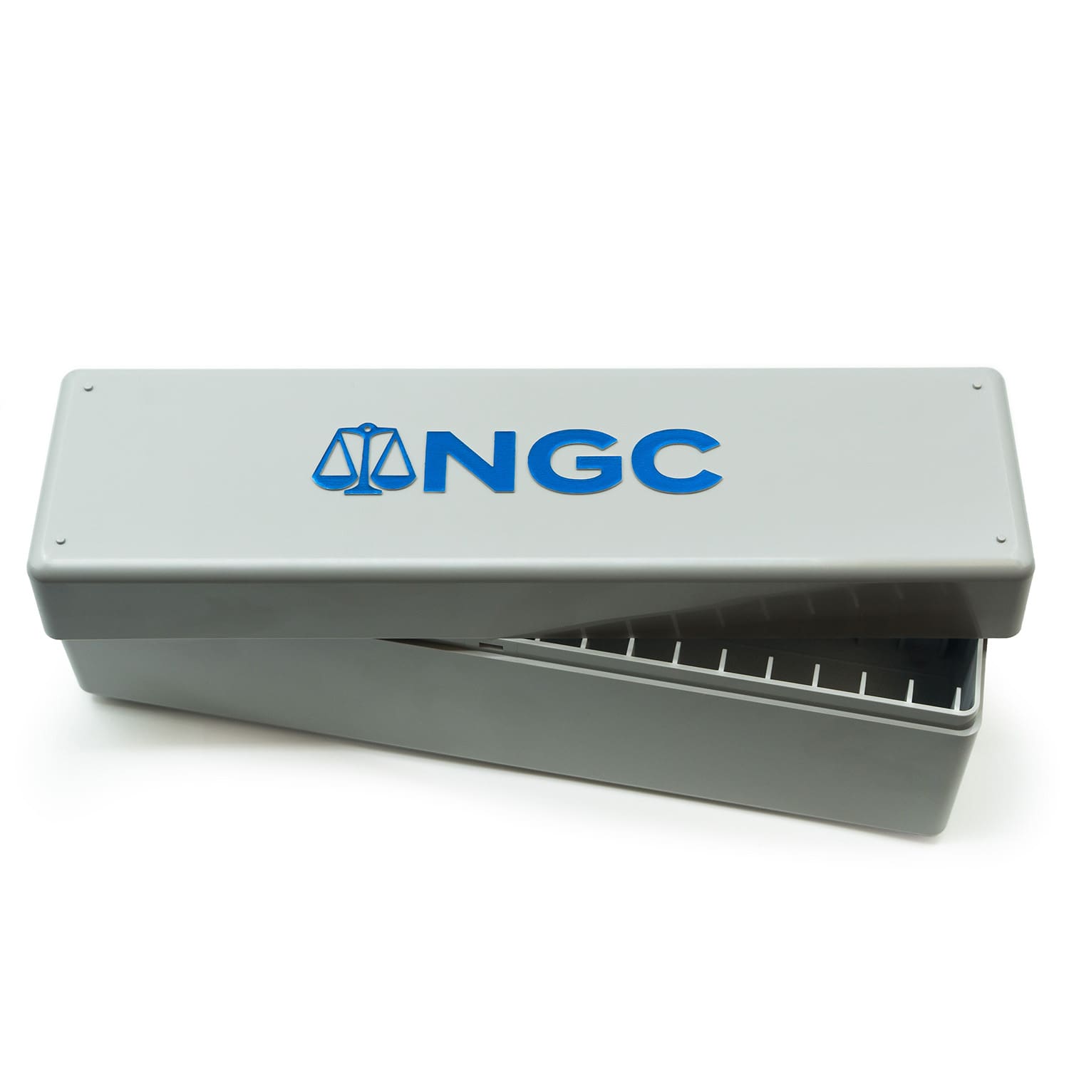 NGC® Universal Coin Slab Storage Box - SILVER - JP's Corner