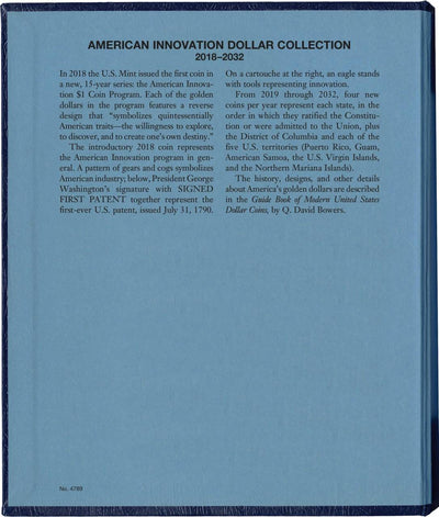 Whitman Albums: U.S. Innovation Dollars - 2026- 2032 P&D #4789