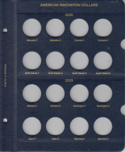 Whitman Albums: U.S. Innovation Dollars - 2026- 2032 P&D #4789