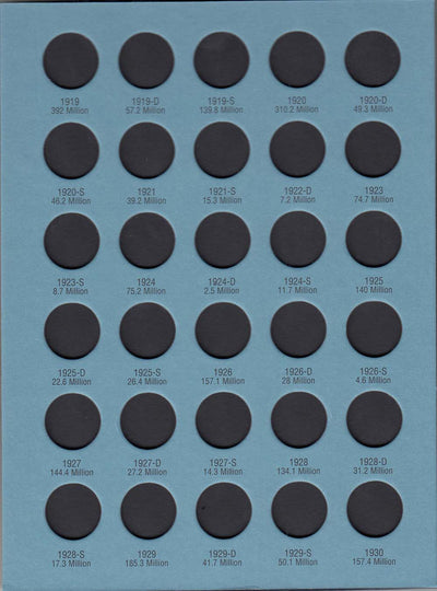 Whitman Folder: Lincoln Cents #1 1909-1940 #9004