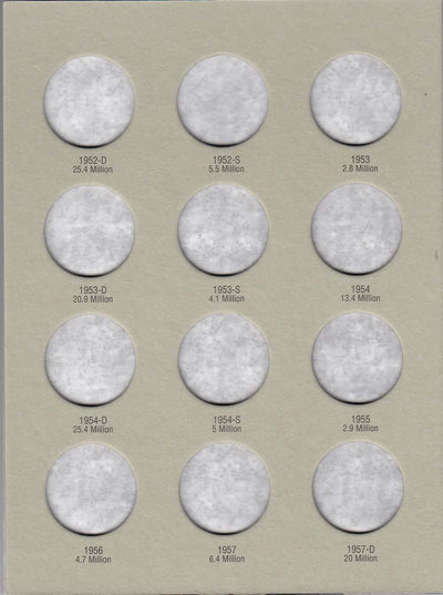 Harris Folder: Franklin Half Dollars 1948-1963 #2695