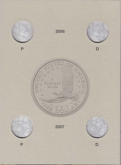 Harris Folder: Sacagawea Dollars - 2005-2008 #2943