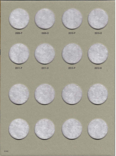 Harris Folder: Native American Dollars 2009- #3162