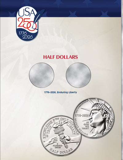 Whitman Folder: United States 250th Anniversary Collection: 2026 (Single Mint) Full Color #5535