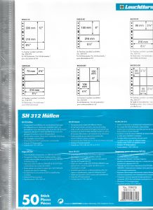 Lighthouse Grande 3 Pocket Pages (358074) 50 Count Pack / CLOSEOUT