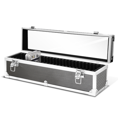 Falcon Series 25 Slab Box - Clear Top - Graphite - 668859