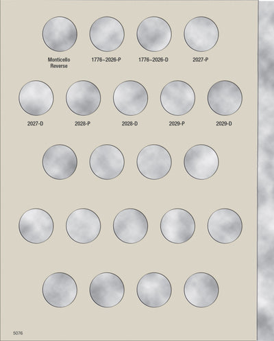 Harris Folder: Jefferson Nickels #4 Starting 2026 #5076