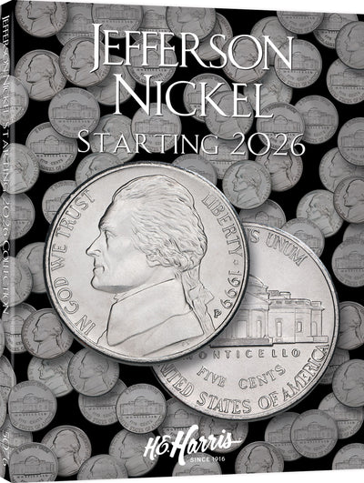 Harris Folder: Jefferson Nickels #4 Starting 2026 #5076
