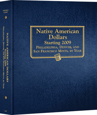 Whitman Albums: Native American Dollars - 2009 -  #3210