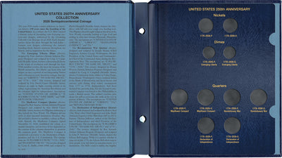 Whitman Albums: United States 250th Anniversary 2026 P&D - #5539