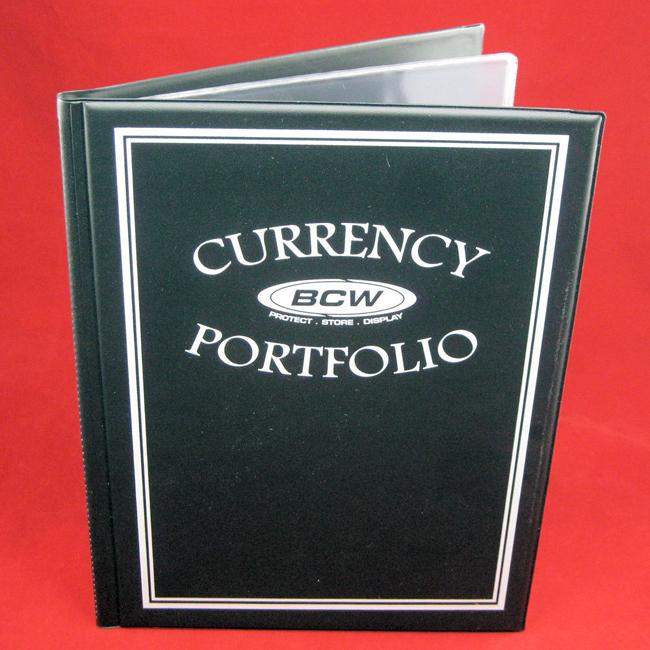 BCW Currency Album/Portfolio / SCRATCH & DENT