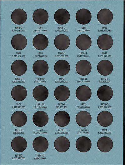 Whitman Folder: Lincoln Cents #2 1941-1974 #9030