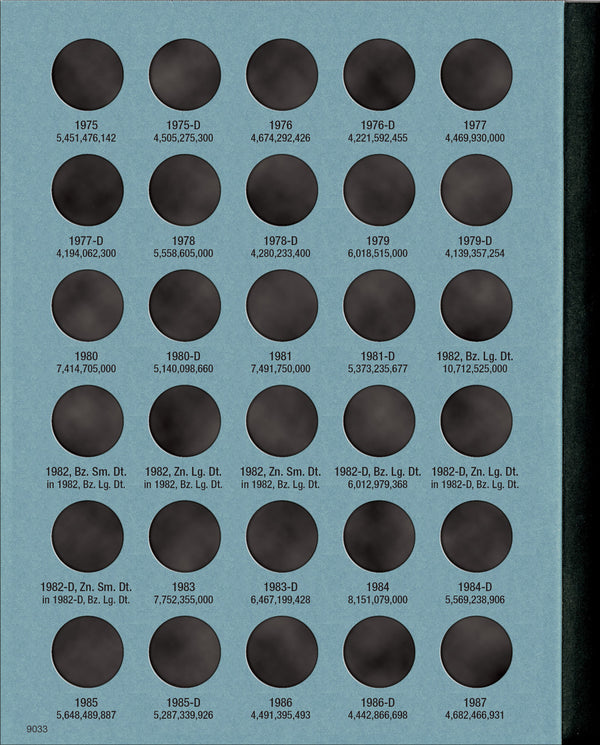 Whitman Folder: Lincoln Cents #3 1975-2013 #9033 - JP's Corner