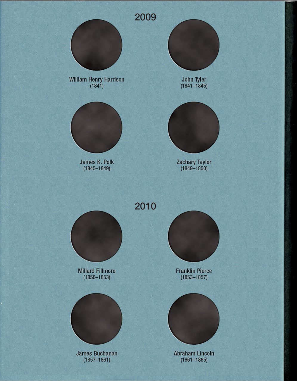 Whitman Folder Presidential Dollar #1 2007-2011 #2181