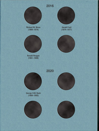 Whitman Folder Presidential Dollar #2 2012- #2182