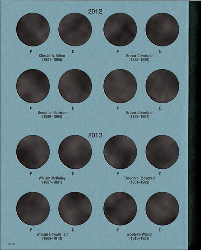 Whitman Folder Presidential Dollar Vol 2 P&D 2012- #2276