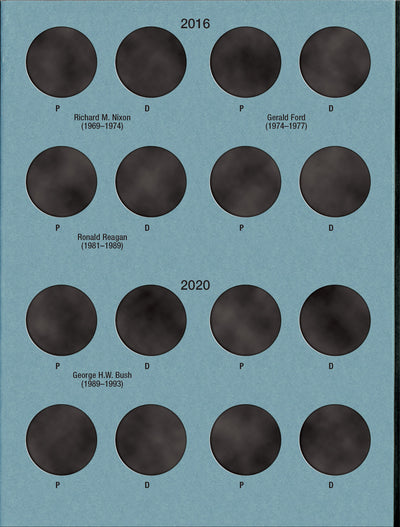 Whitman Folder Presidential Dollar Vol 2 P&D 2012- #2276