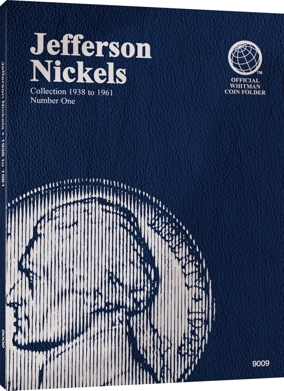 Whitman Folder: Jefferson Nickels #1: 1938-1961 #9009