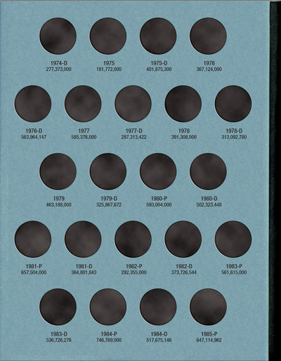 Whitman Folder: Jefferson Nickels #2: 1962-1995 #9039