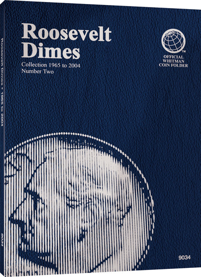 Whitman Folder: Roosevelt Dimes #2: 1965-2004 #9034