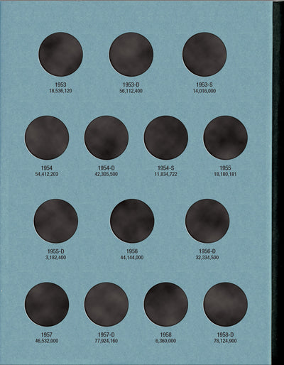 Whitman Folder: Washington Quarters #2: 1948-1964 #9031