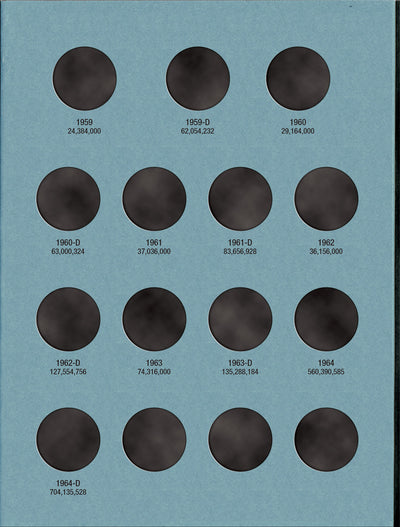 Whitman Folder: Washington Quarters #2: 1948-1964 #9031