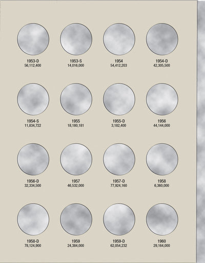 Harris Folder: Washington Quarters #2 1948-1964 #2689