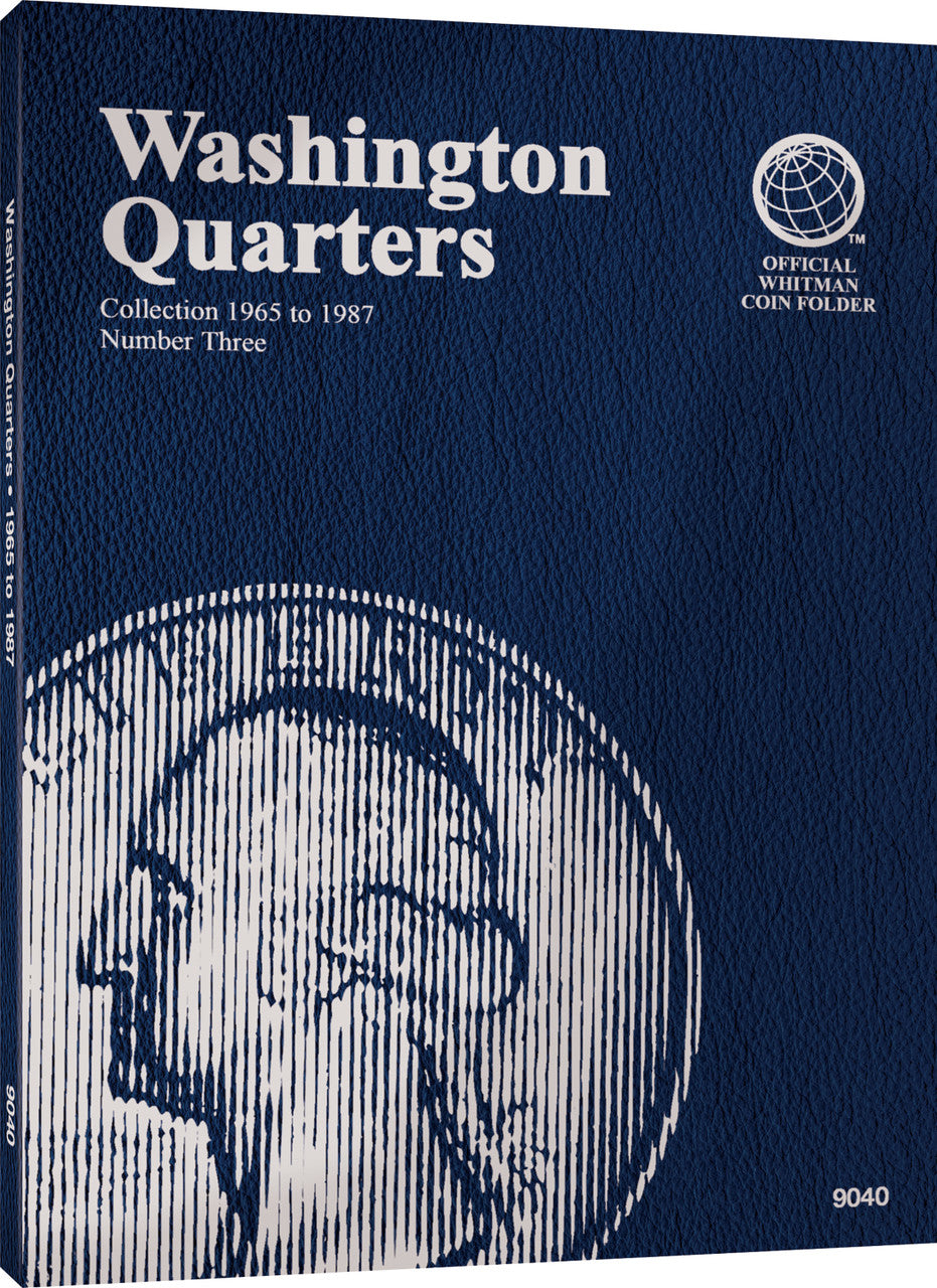 Whitman Folder: Washington Quarters #3: 1965-1987 #9040