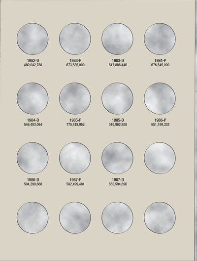 Harris Folder: Washington Quarters #3 1965-1987 #2690