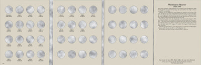 Harris Folder: Washington Quarters #4 1988-1998 #2691