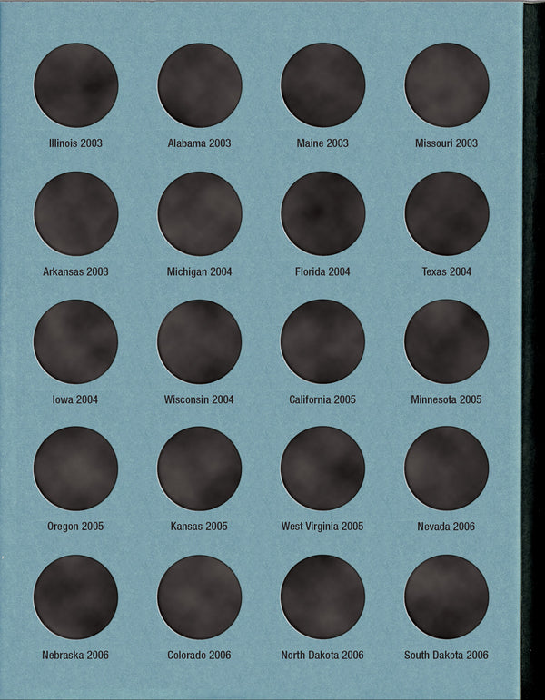 Whitman Folder: Official State Quarter- 1999-2008 - JP's Corner