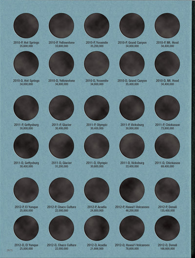 Whitman Folder: National Parks P&D 2010-2021 #8752