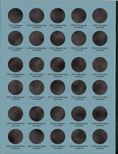 Whitman Folder: National Parks P&D 2010-2021 #8752