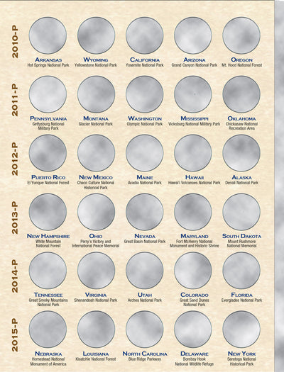 Harris Folder: National Park Quarters P&D #8795