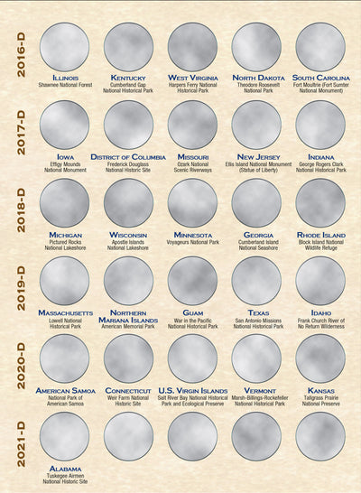 Harris Folder: National Park Quarters P&D #8795