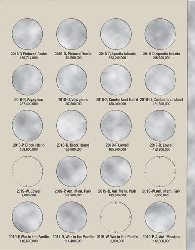 Harris Folder: National Park Quarters P&D Vol II #2881