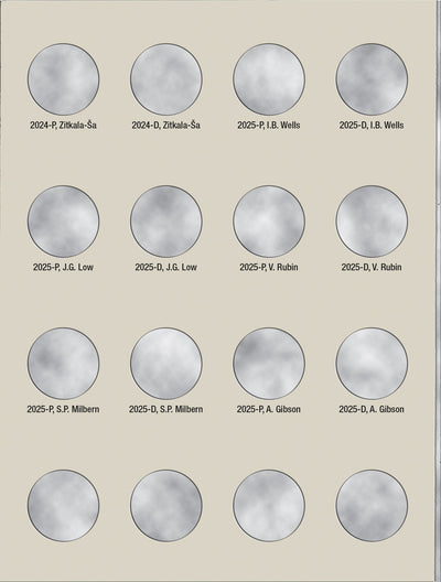 Harris Folder: Crossing the Delaware and American Women Quarters Collection - #4952