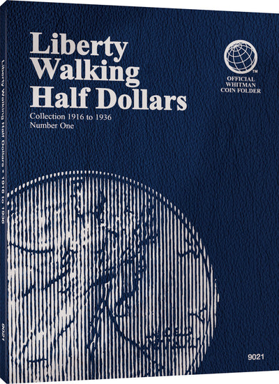 Whitman Folder: Walking Liberty Half Dollars #1- 1916-1936 #9021
