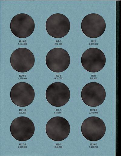 Whitman Folder: Walking Liberty Half Dollars #1- 1916-1936 #9021