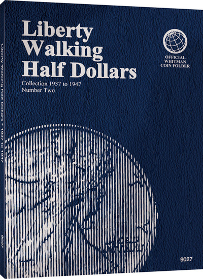 Whitman Folder: Walking Liberty Half Dollars #2- 1937-1947 #9027