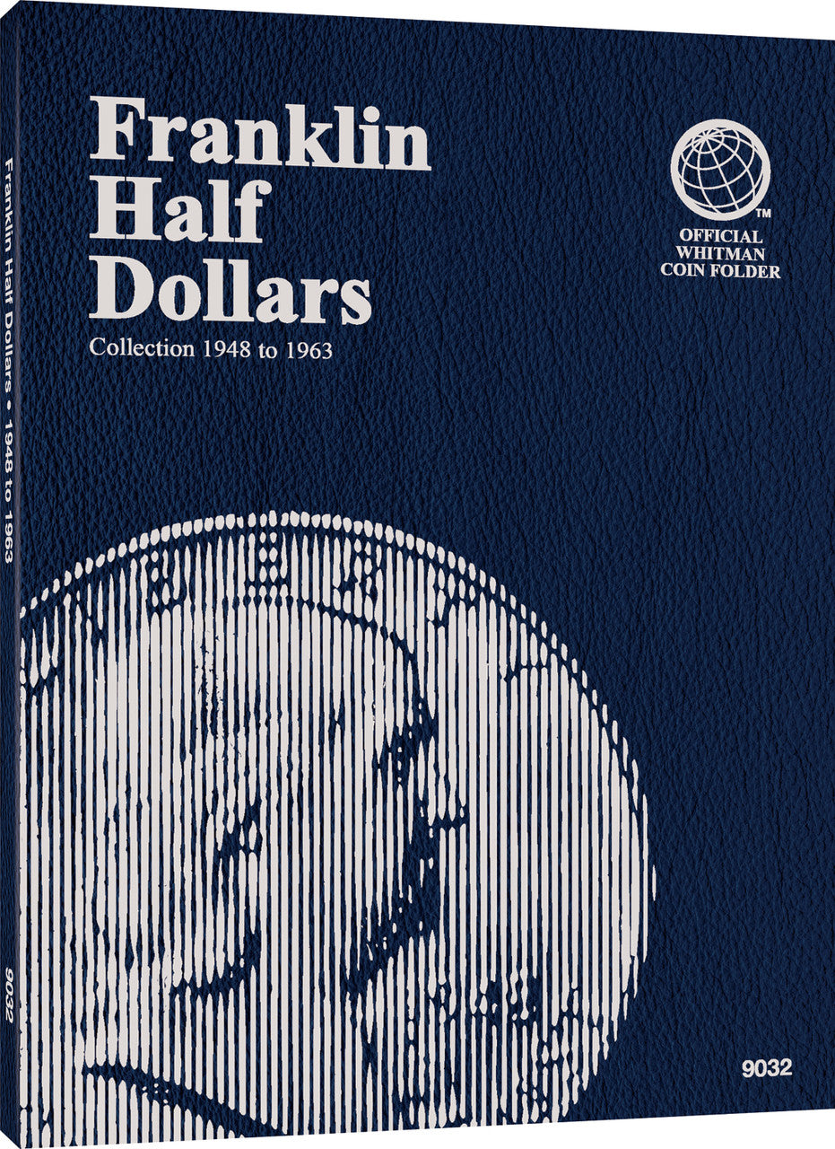 Whitman Folder: Franklin Half Dollars- 1948-1963 #9032