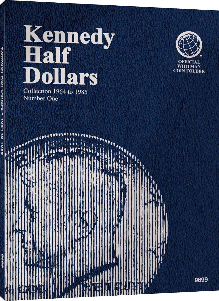 Whitman Folder: Kennedy Half Dollars #1: 1964-1985 #9699