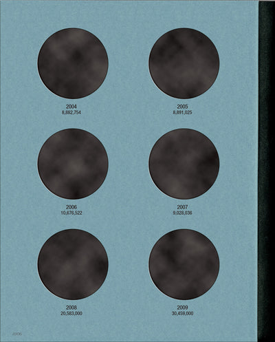 Whitman American Silver Eagles Folder, Volume Two 2004-2021 #4906
