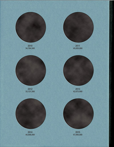 Whitman American Silver Eagles Folder, Volume Two 2004-2021 #4906