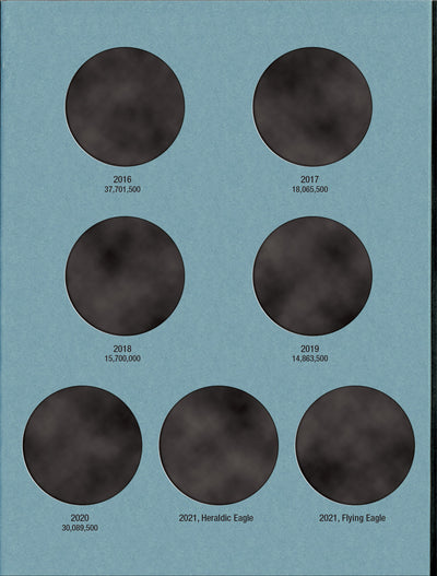 Whitman American Silver Eagles Folder, Volume Two 2004-2021 #4906