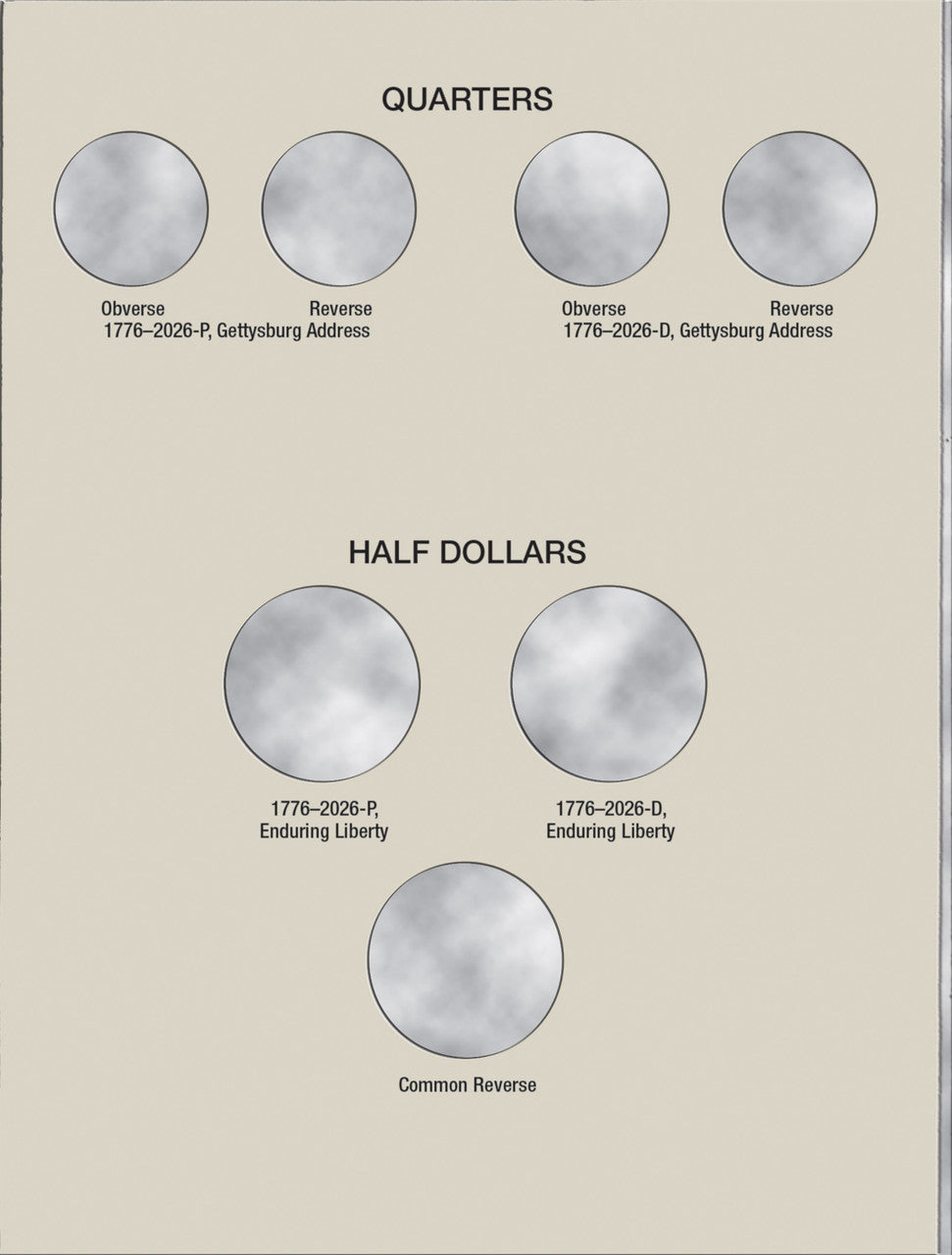 Harris Folder: United States 250th Anniversary Collection: 2026 - #5534