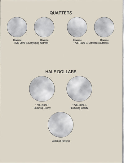 Harris Folder: United States 250th Anniversary Collection: 2026 - #5534