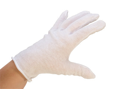 White Cotton Men's Gloves - 12 PACK - S-7892M / CLOSEOUT